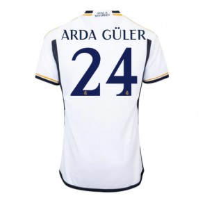 Real Madrid Arda Guler #24 Koszulka Podstawowych 2023-24 Krótki Rękaw